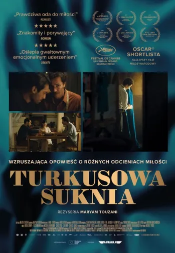 Turkusowa suknia