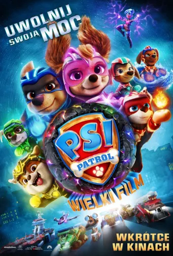 plakat filmu Psi Patrol: Wielki film
