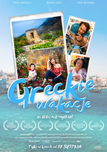 plakat filmu Greckie wakacje