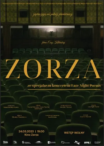 Premiera filmu "Zorza" / Koncert "Late Night Poems"