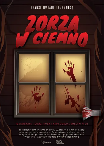 plakat filmu Zorza w ciemno